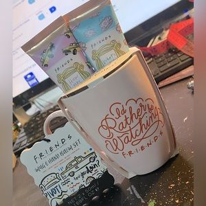 I’d Rather Be Watching Friends Coffee Mug Set